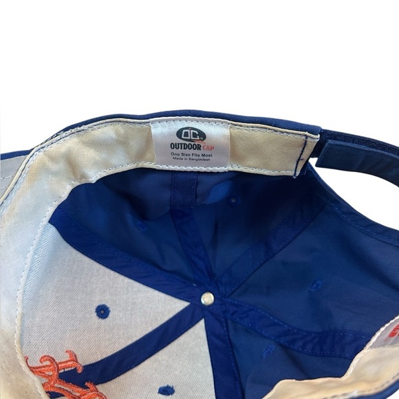 Outdoor Cap New York Mets Baseball Licensed Replica Hat Cooperstown Collection - Picture 3 of 6